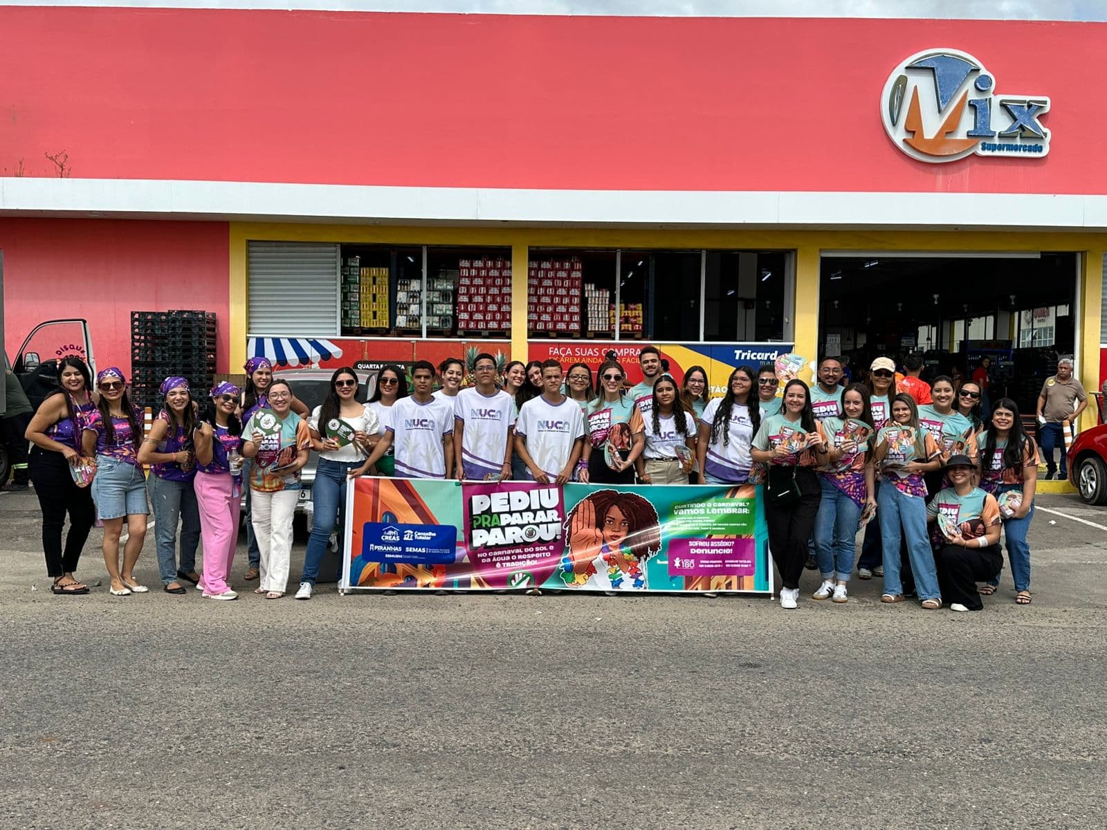 Blitz de Carnaval - Ação Conjunta com a Secretaria de Assistência Social e da Mulher e Direitos Humanos